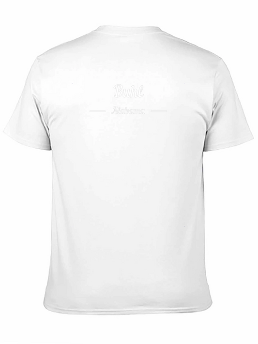 Camiseta Buhl Alabama Hombre Diseño Casual Algodón