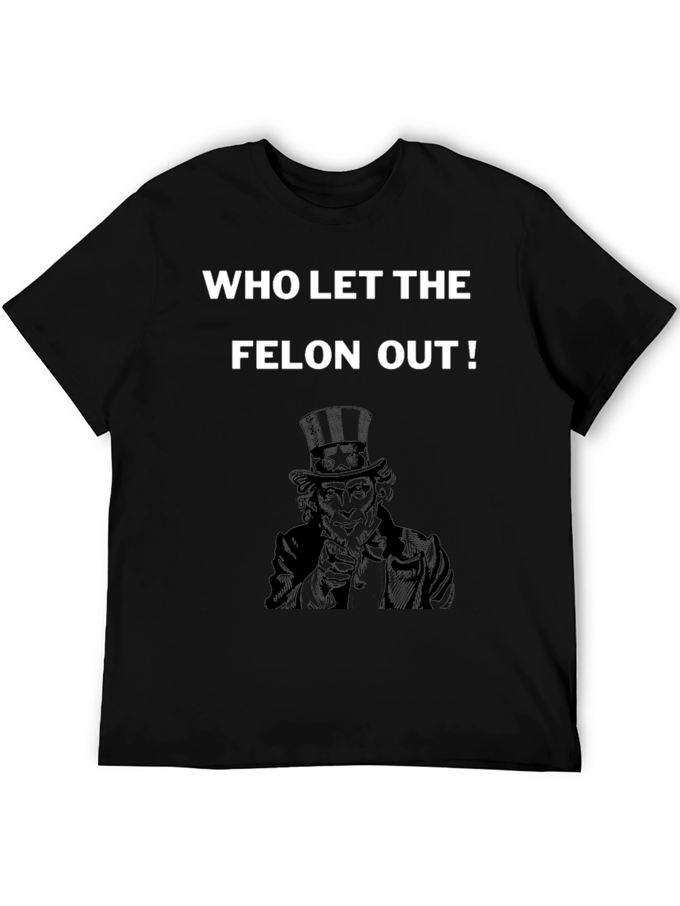 Camiseta Negra ¿Quién Dejó Salir al Delincuente?