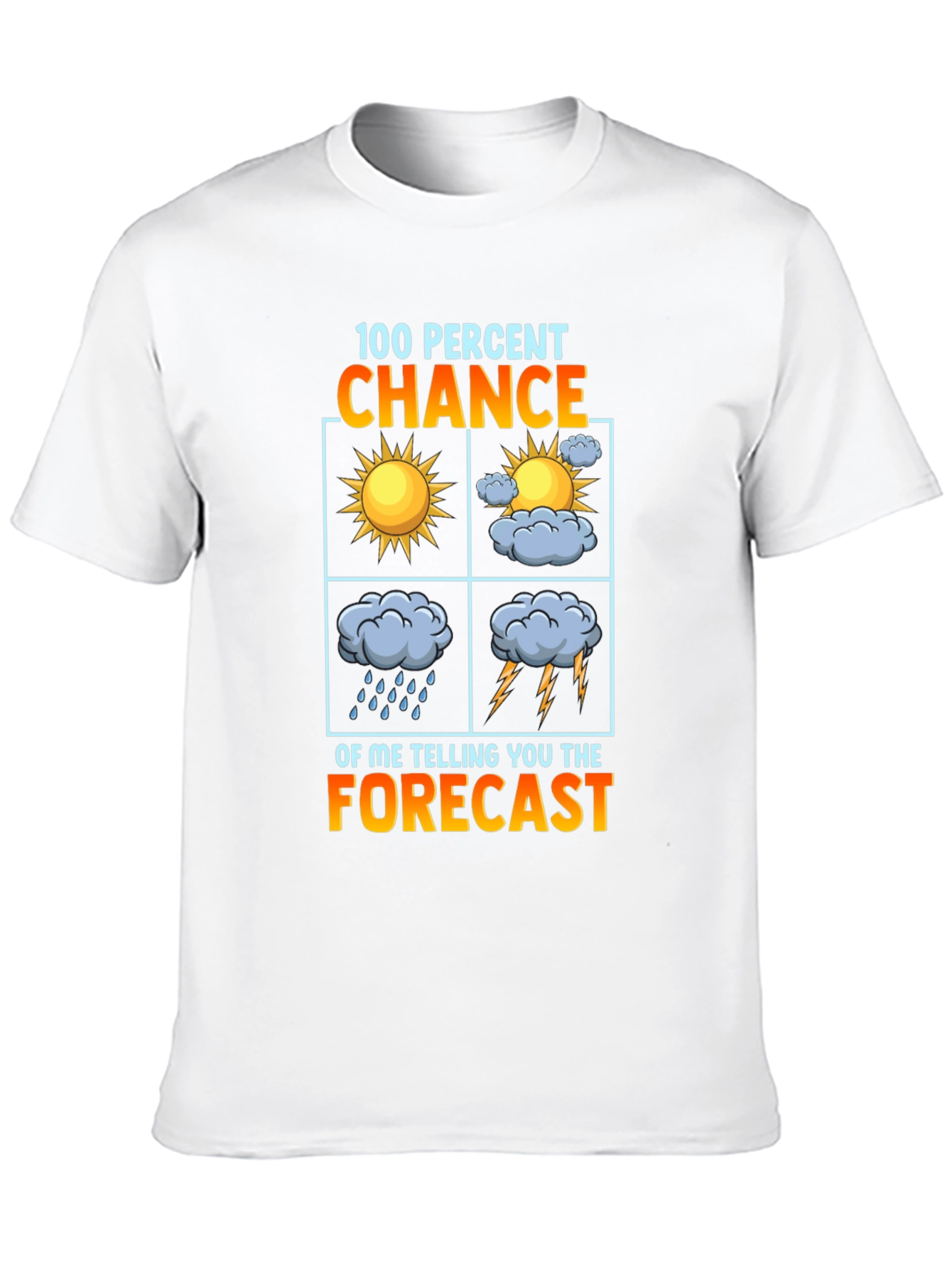 Camiseta Negra con Diseño del Tiempo - 100% Probabilidad