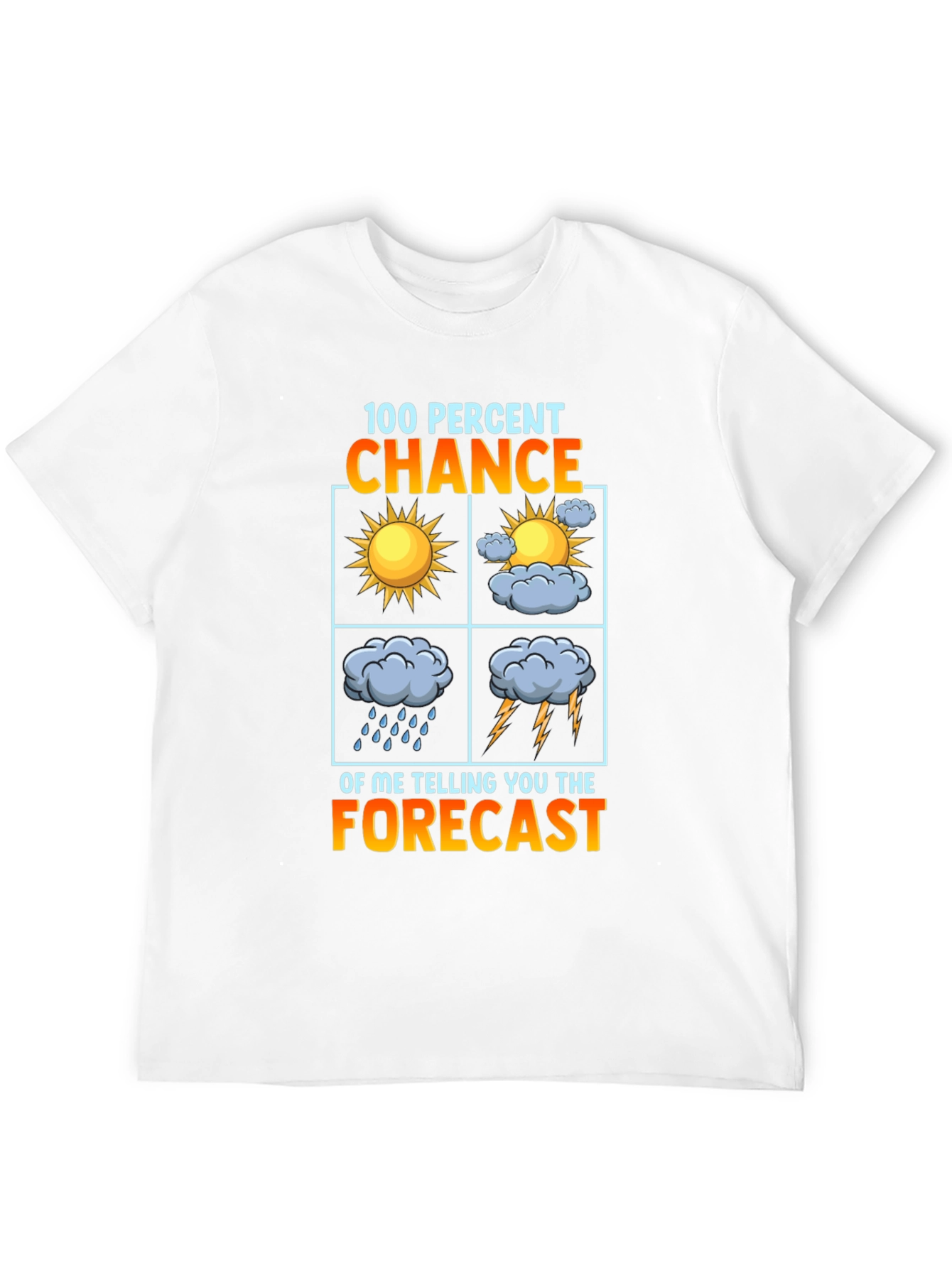 Camiseta Negra con Diseño del Tiempo - 100% Probabilidad