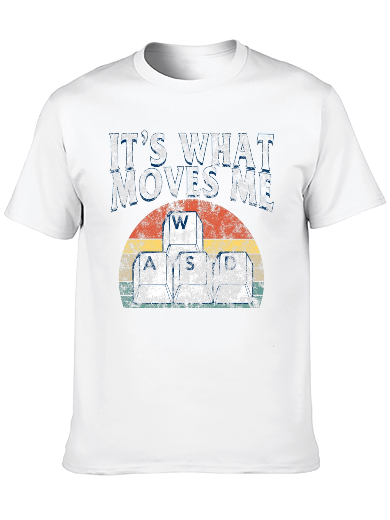 Camiseta Gamer: WASD - Lo que me mueve