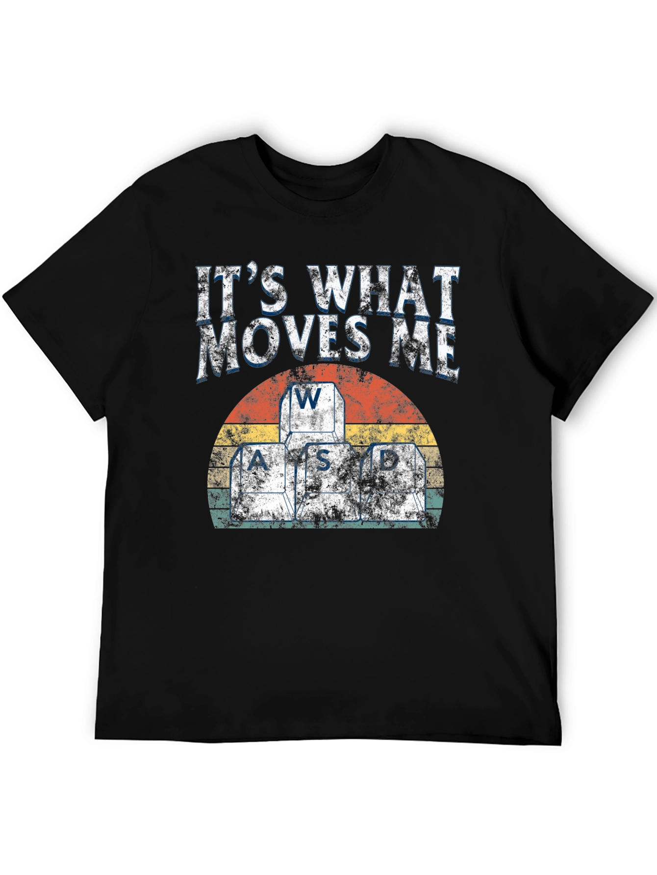 Camiseta Gamer: WASD - Lo que me mueve