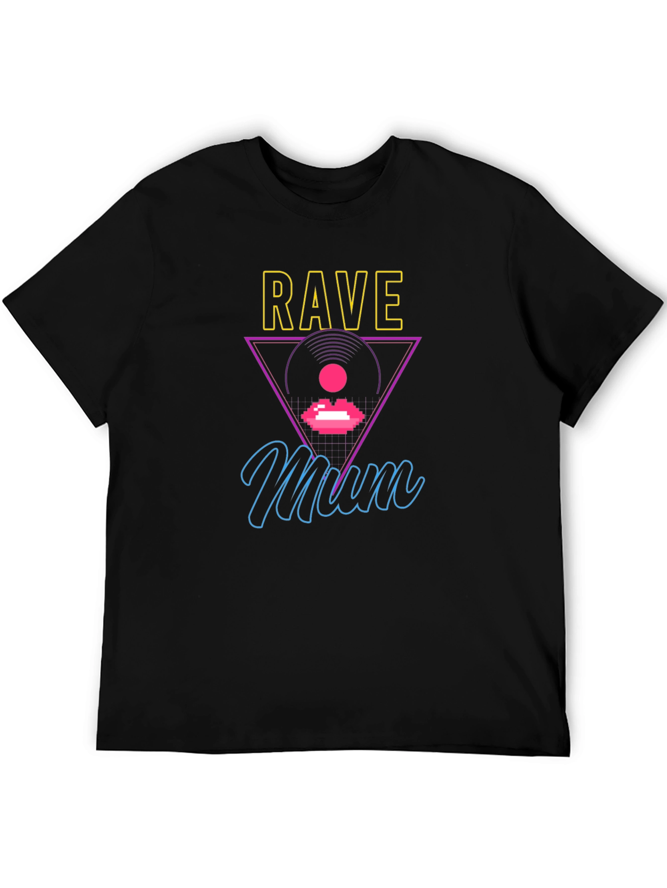 Camiseta Negra Rave Mum