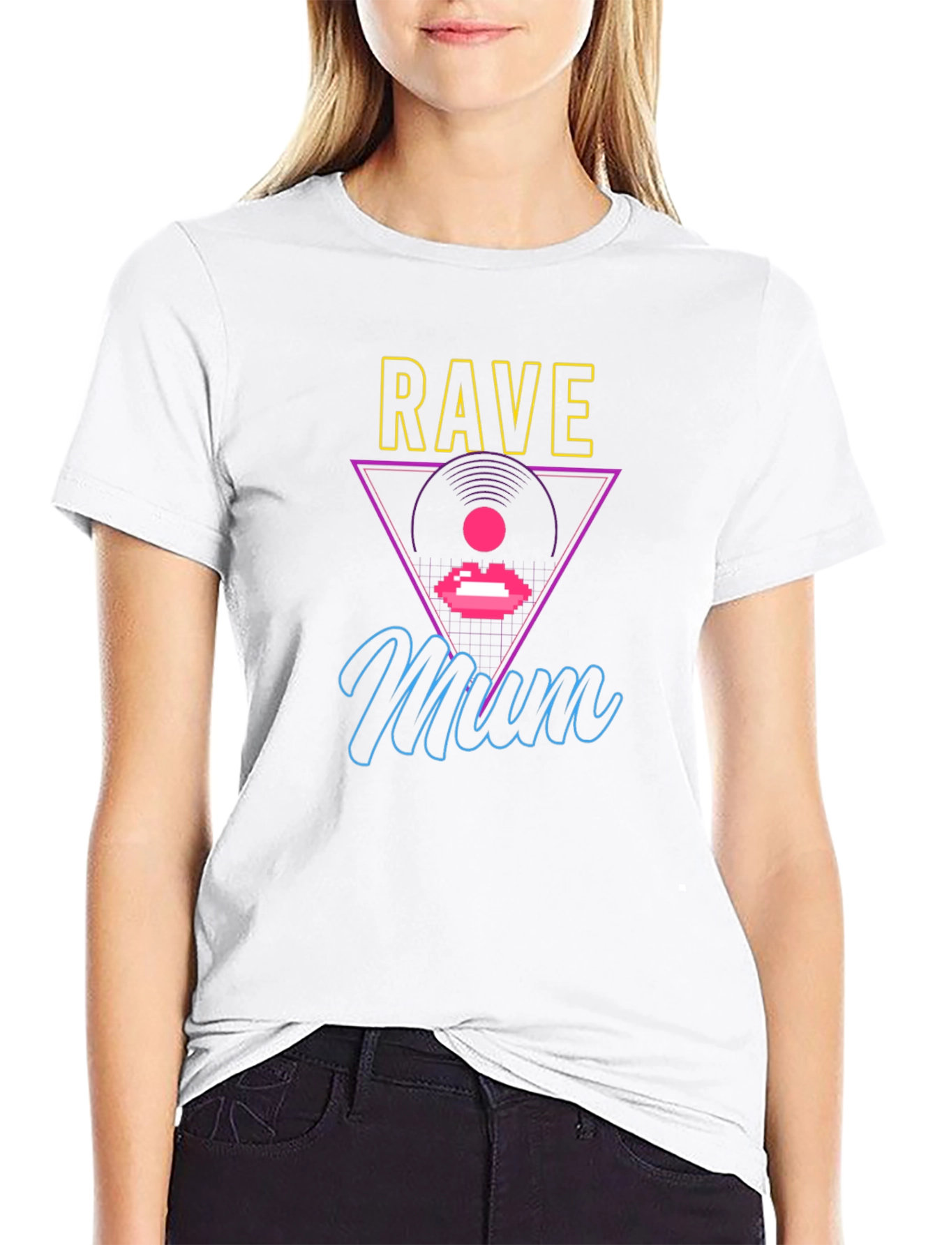 Camiseta Negra Rave Mum
