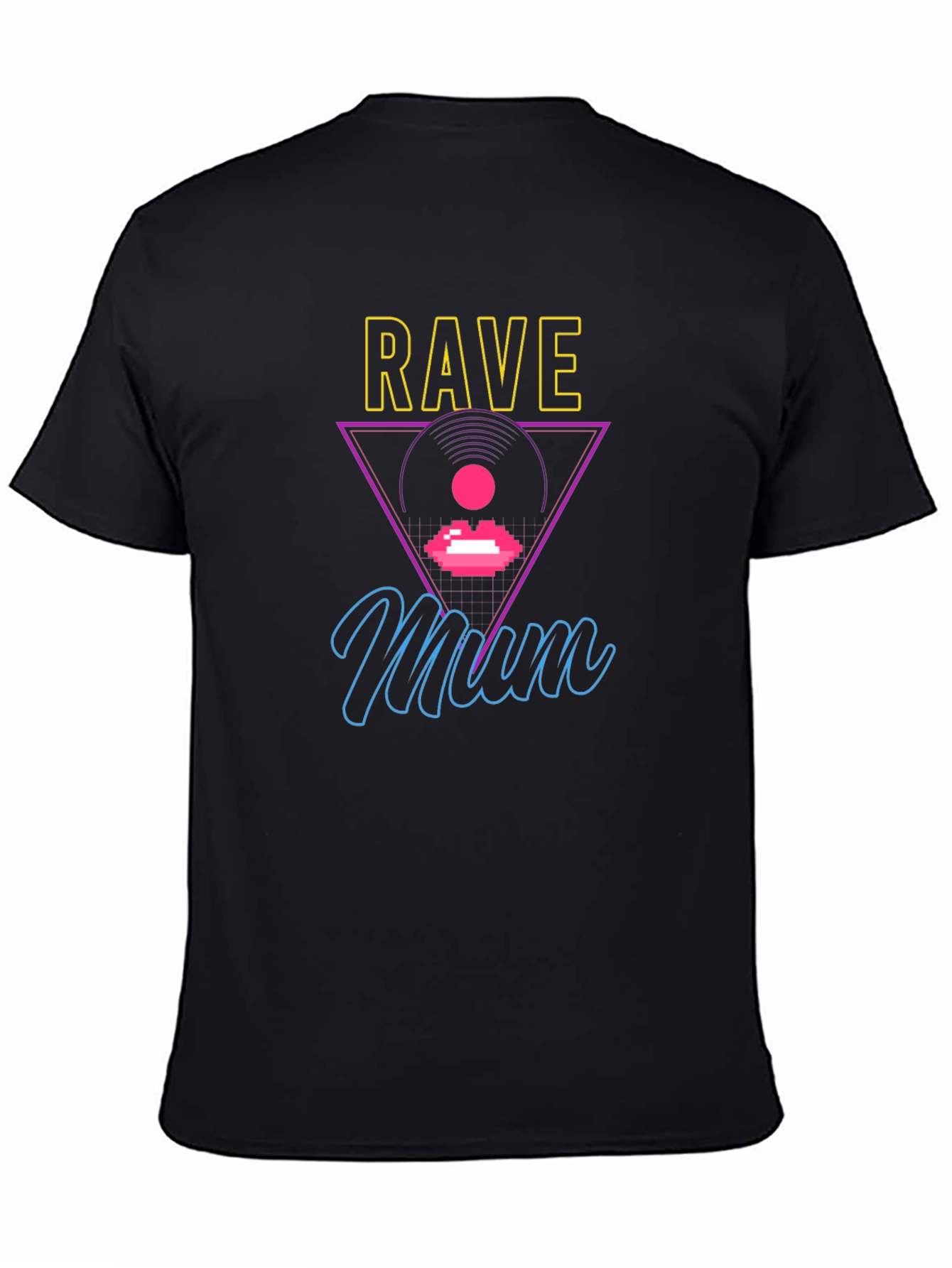 Camiseta Negra Rave Mum