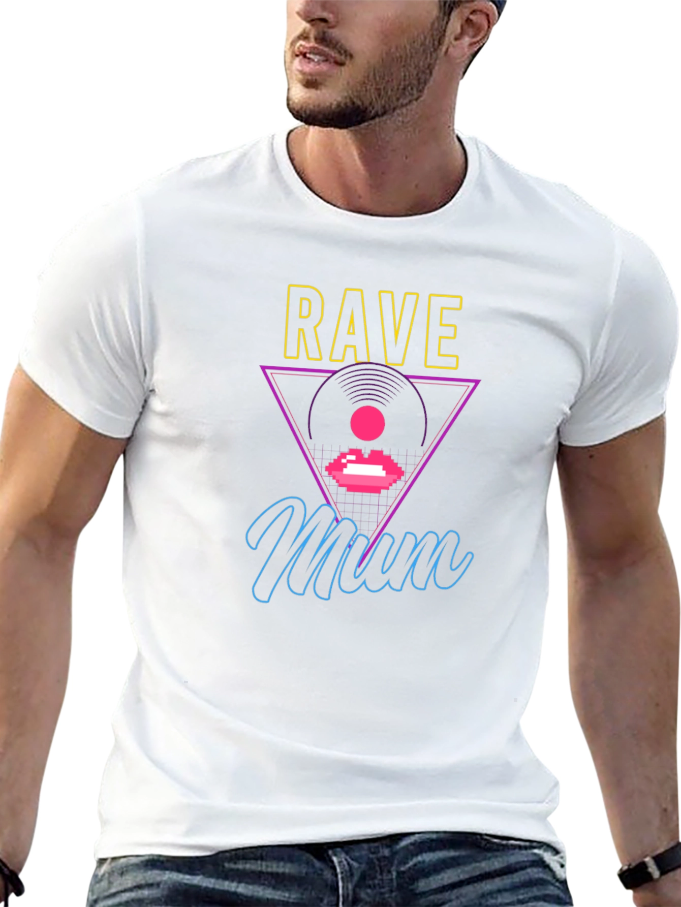 Camiseta Negra Rave Mum