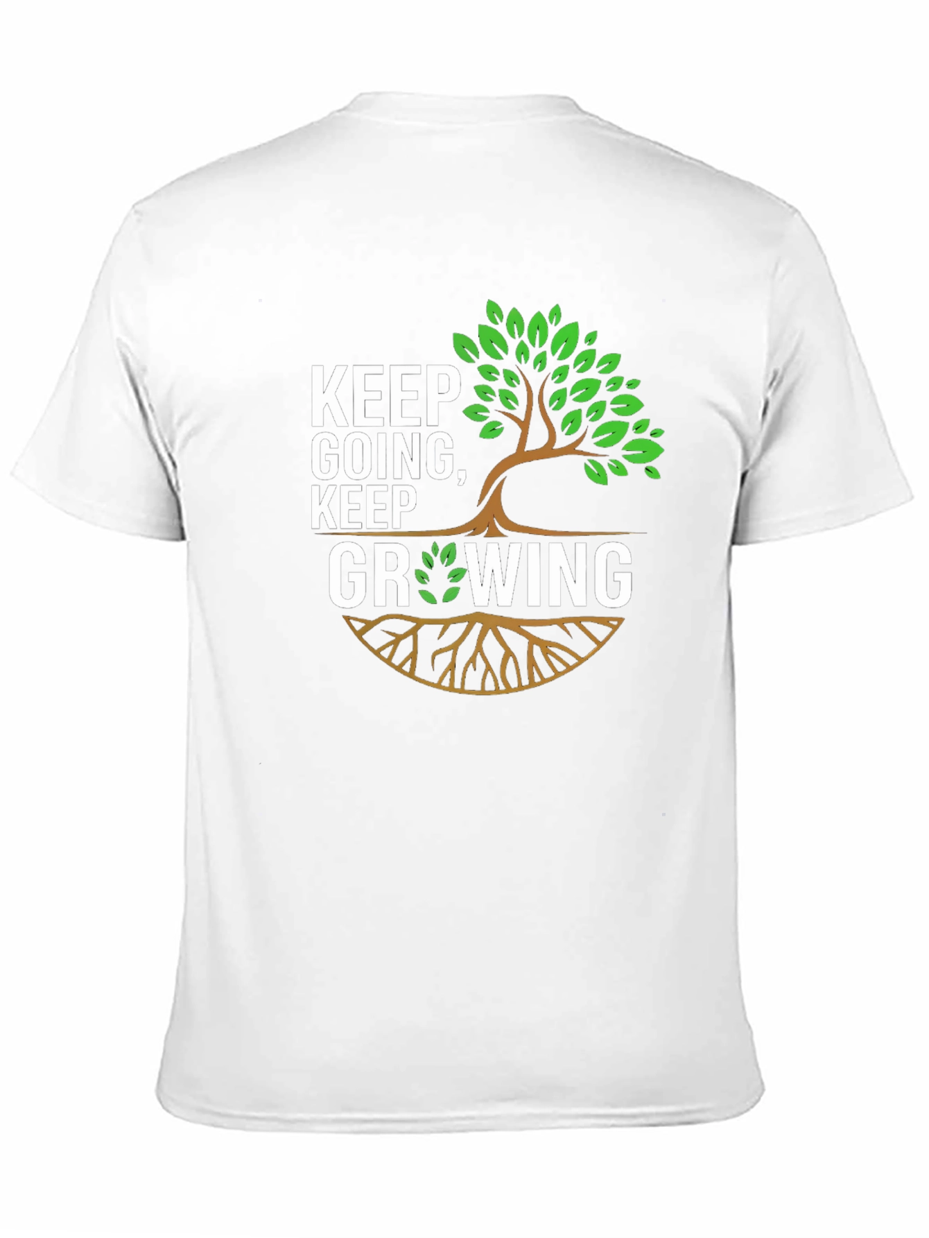 Camiseta Negra: Sigue Adelante Sigue Creciendo