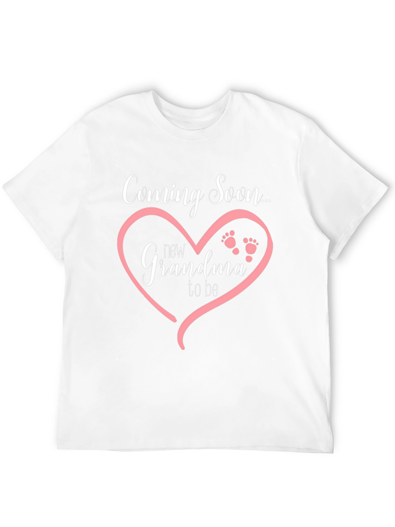 Camiseta Negra Coming Soon New Grandma