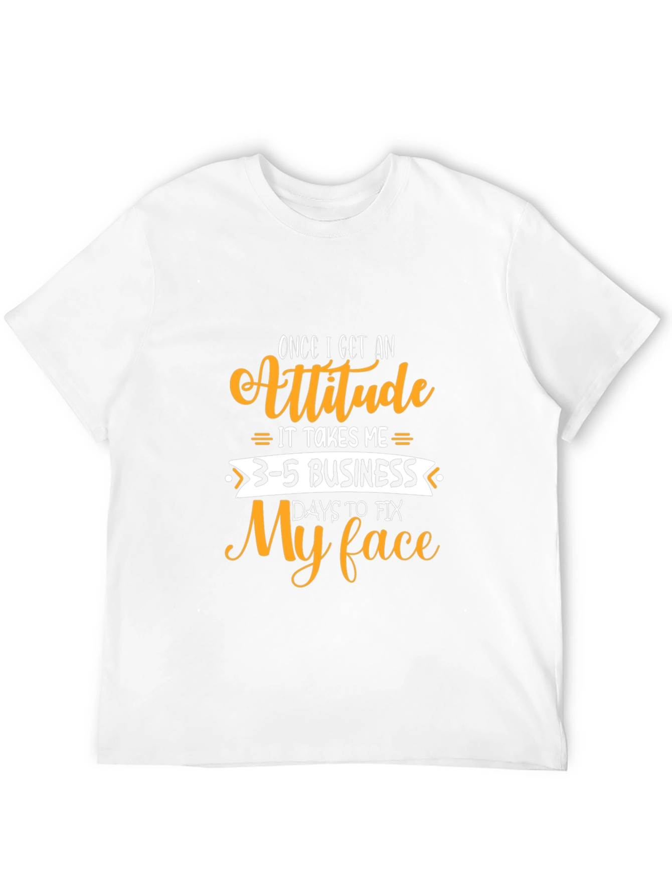 Camiseta Negra con Diseño Gracioso Actitud