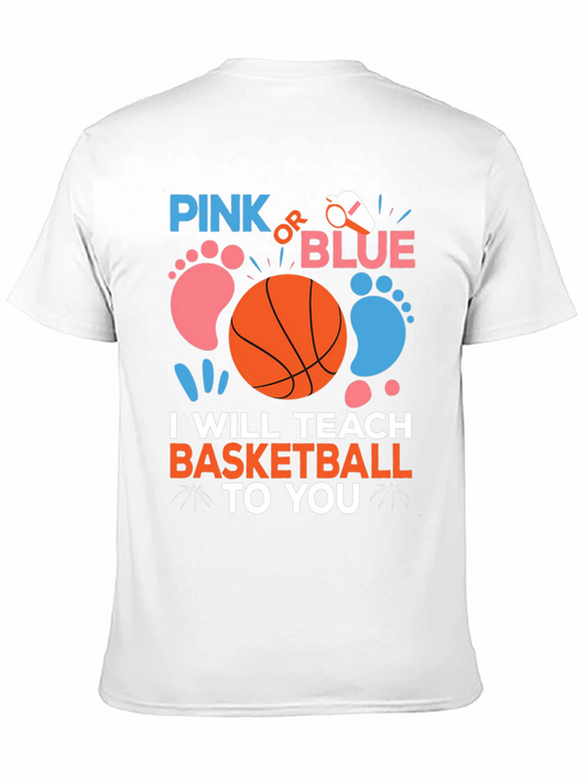 Camiseta Gender Reveal Baloncesto