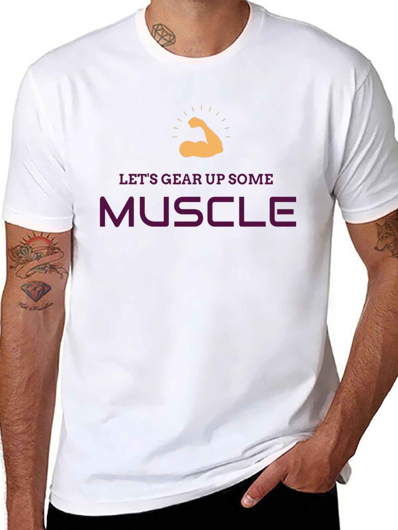 Camiseta Negra: A Gear Up Some Muscle