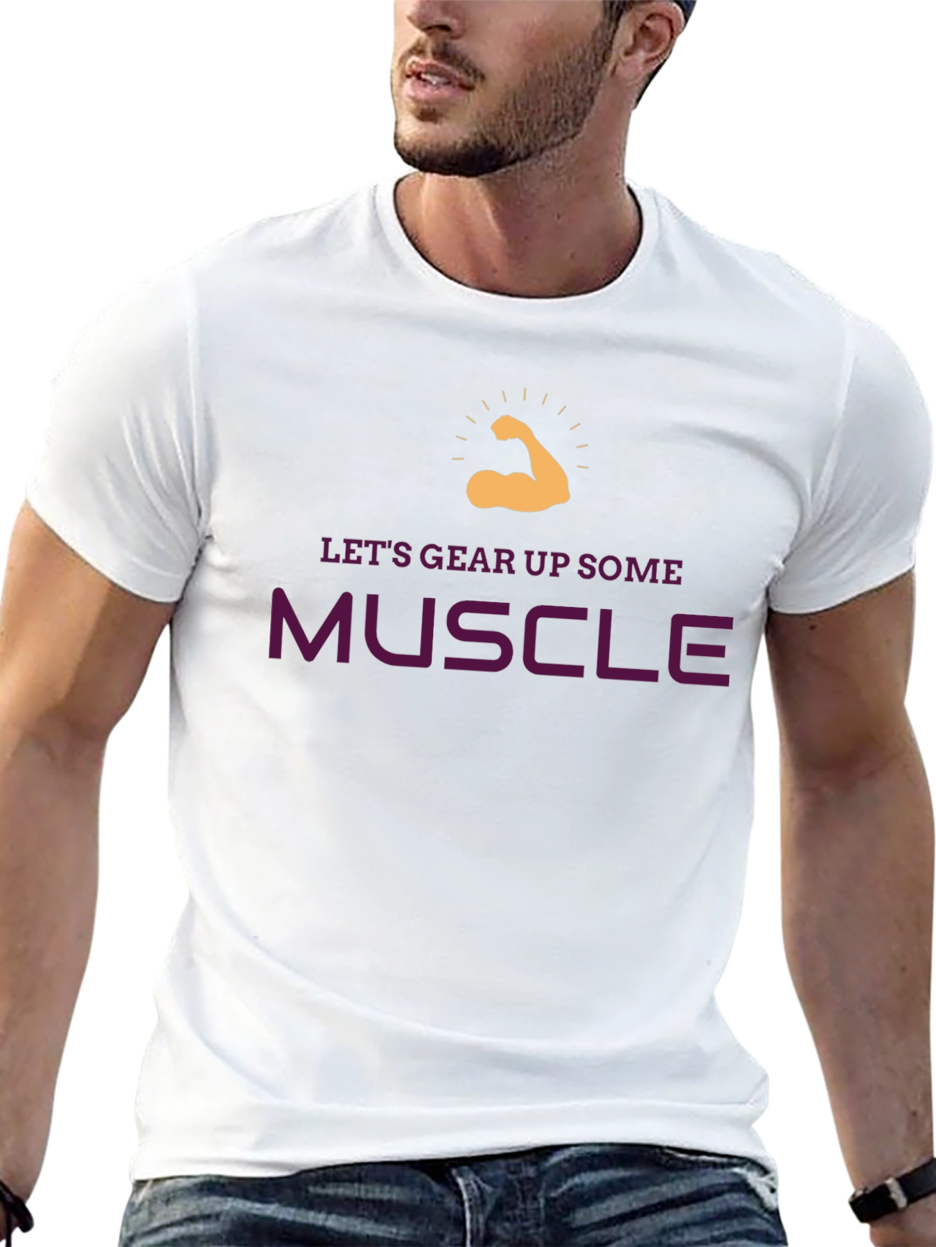 Camiseta Negra: A Gear Up Some Muscle