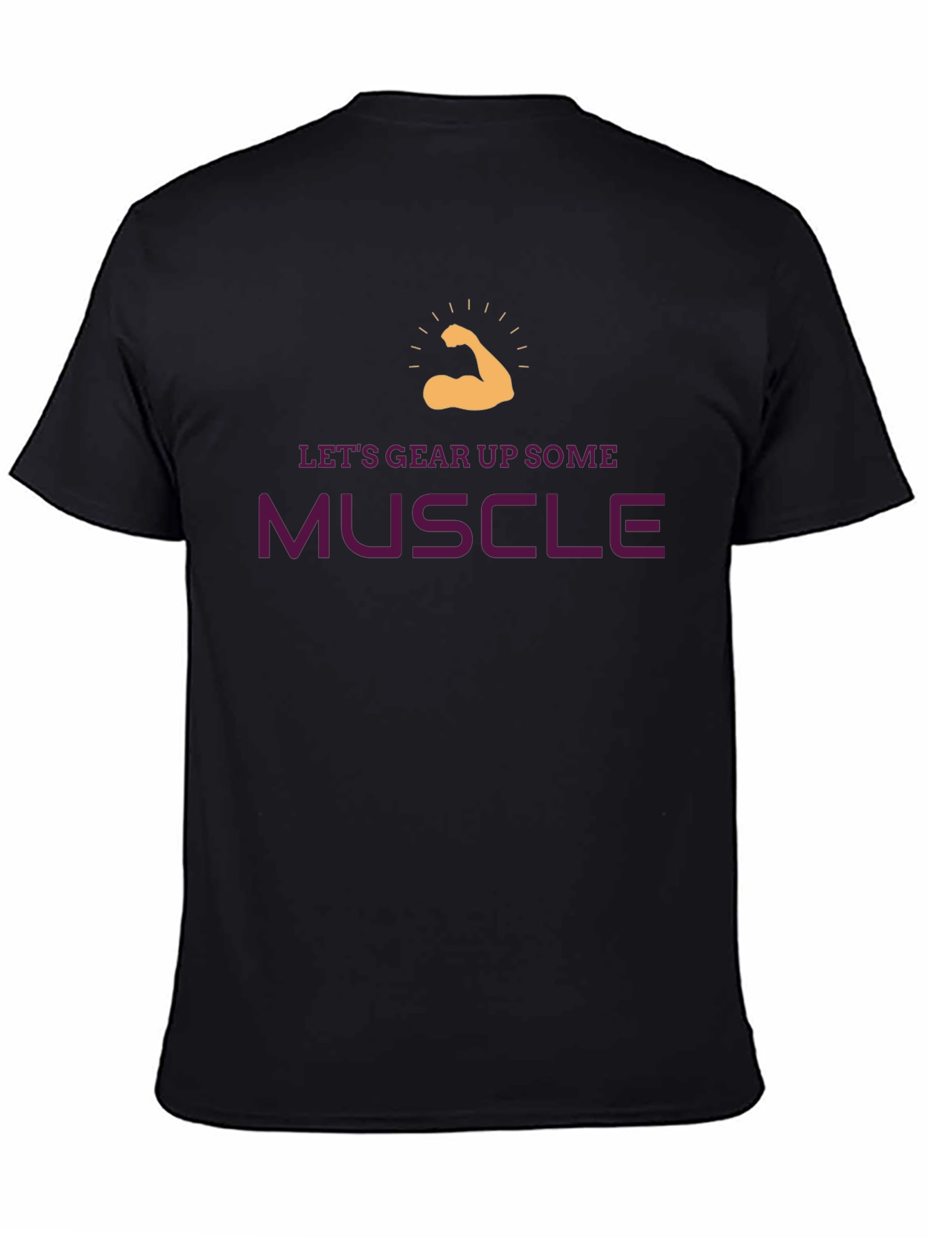Camiseta Negra: A Gear Up Some Muscle