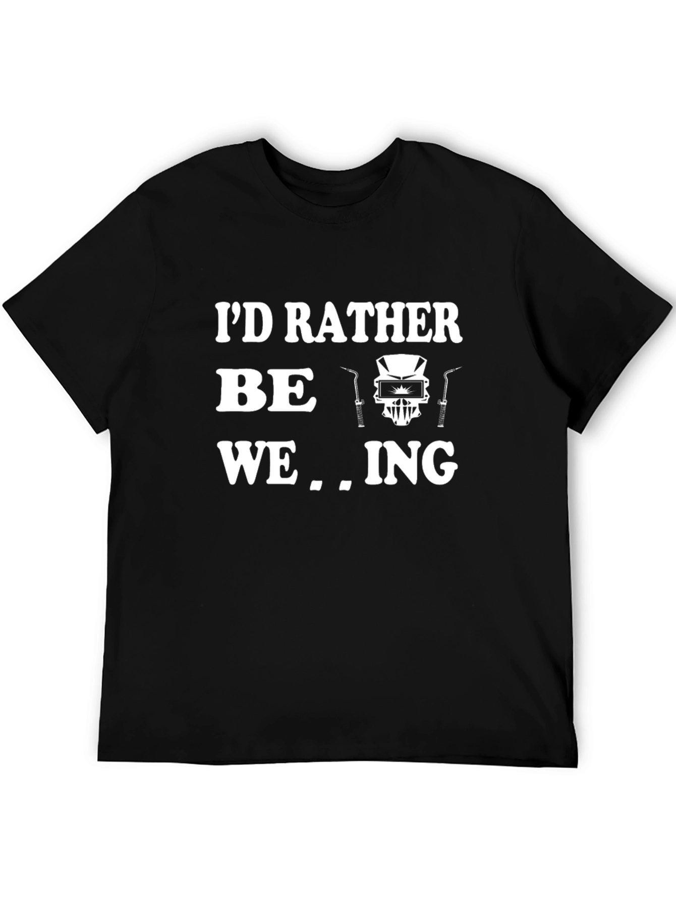 Camiseta Negra Prefiero Soldar