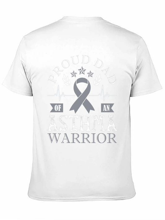 Camiseta Proud Dad Asthma Warrior
