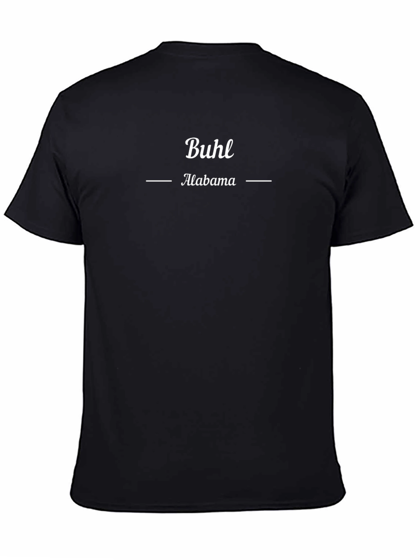 Camiseta Buhl Alabama Hombre Diseño Casual Algodón