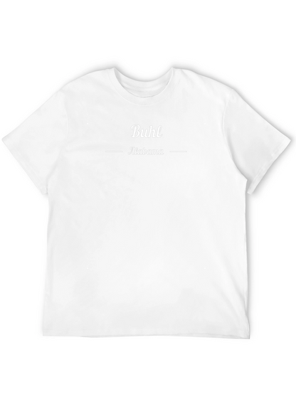Camiseta Buhl Alabama Hombre Diseño Casual Algodón