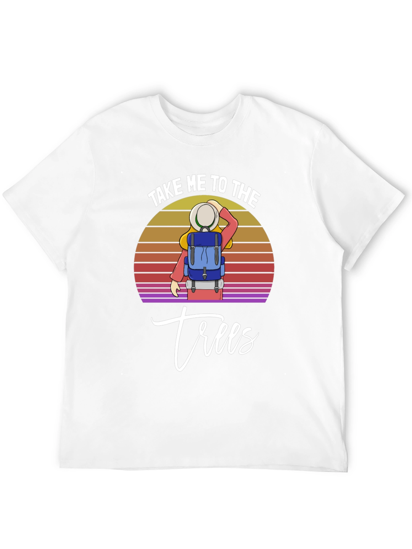Camiseta Negra Llévame a los árboles