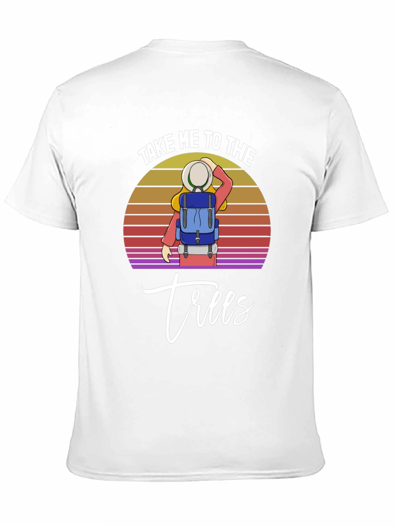 Camiseta Negra Llévame a los árboles