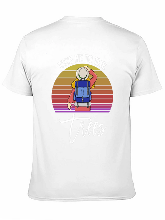 Camiseta Negra Llévame a los árboles