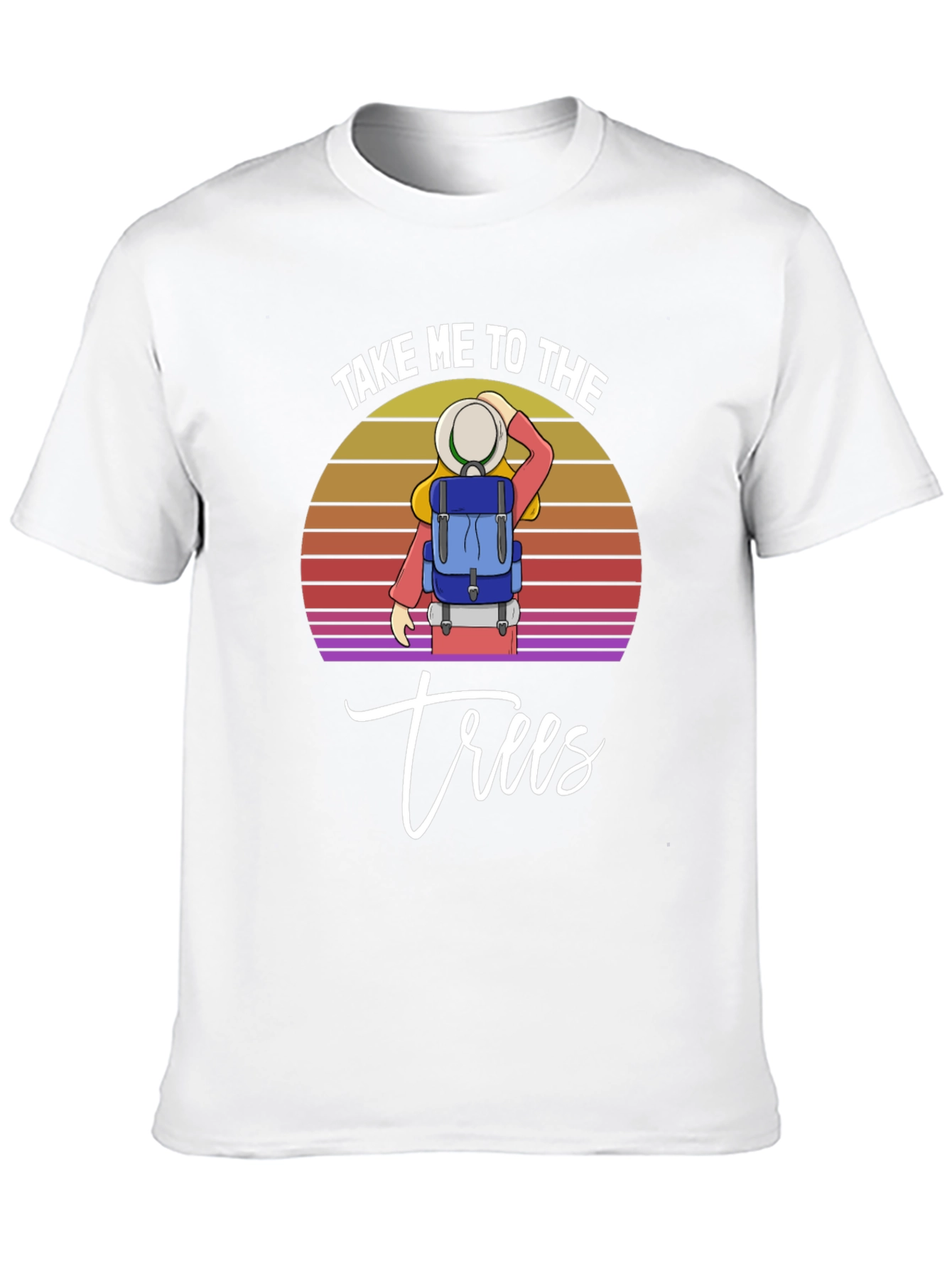 Camiseta Negra Llévame a los árboles