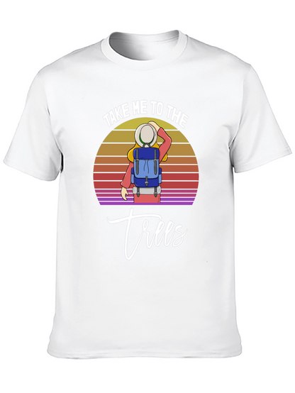 Camiseta Negra Llévame a los árboles