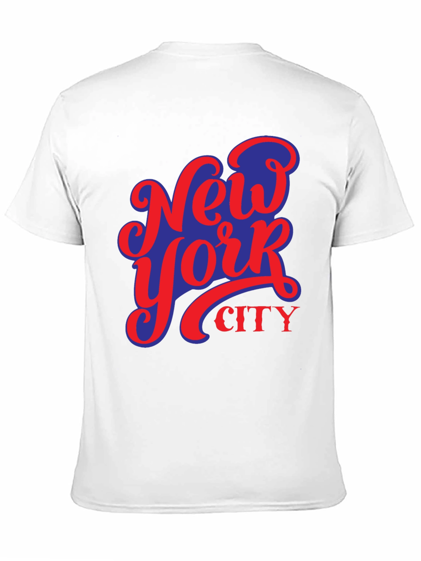 Camiseta Negra Nueva York City Diseño Urbano