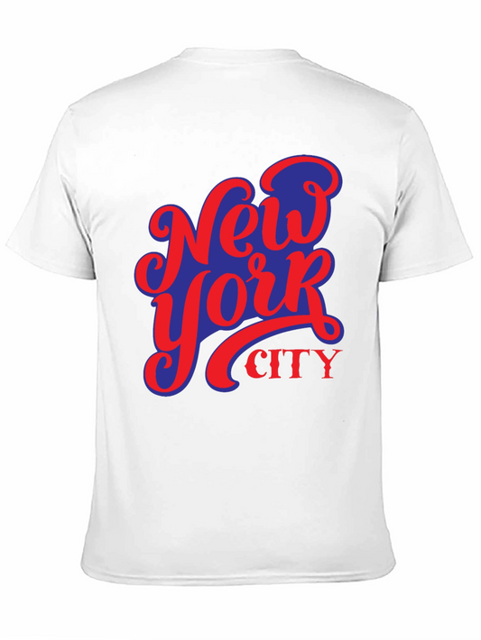 Camiseta Negra Nueva York City Diseño Urbano