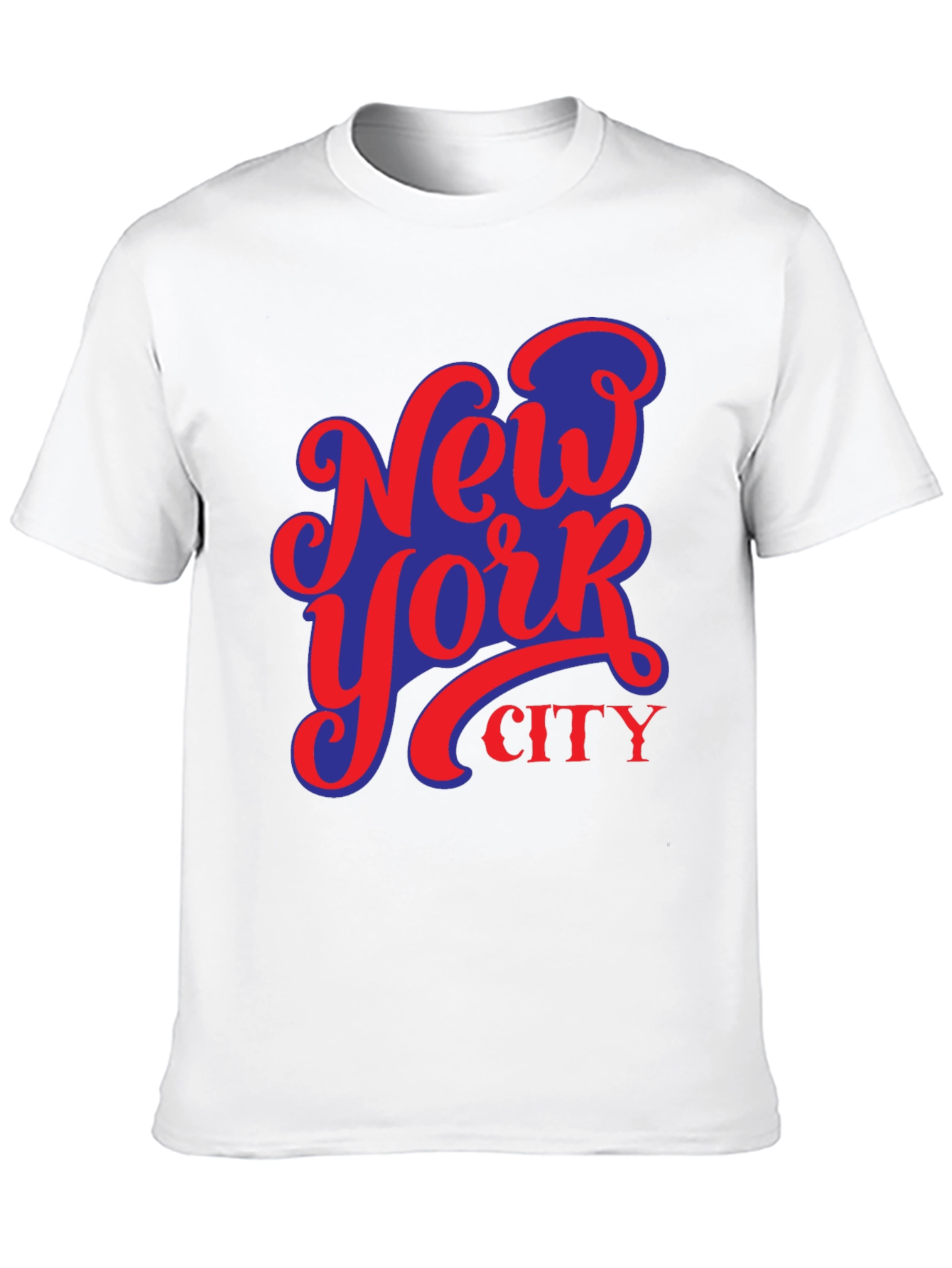 Camiseta Negra Nueva York City Diseño Urbano