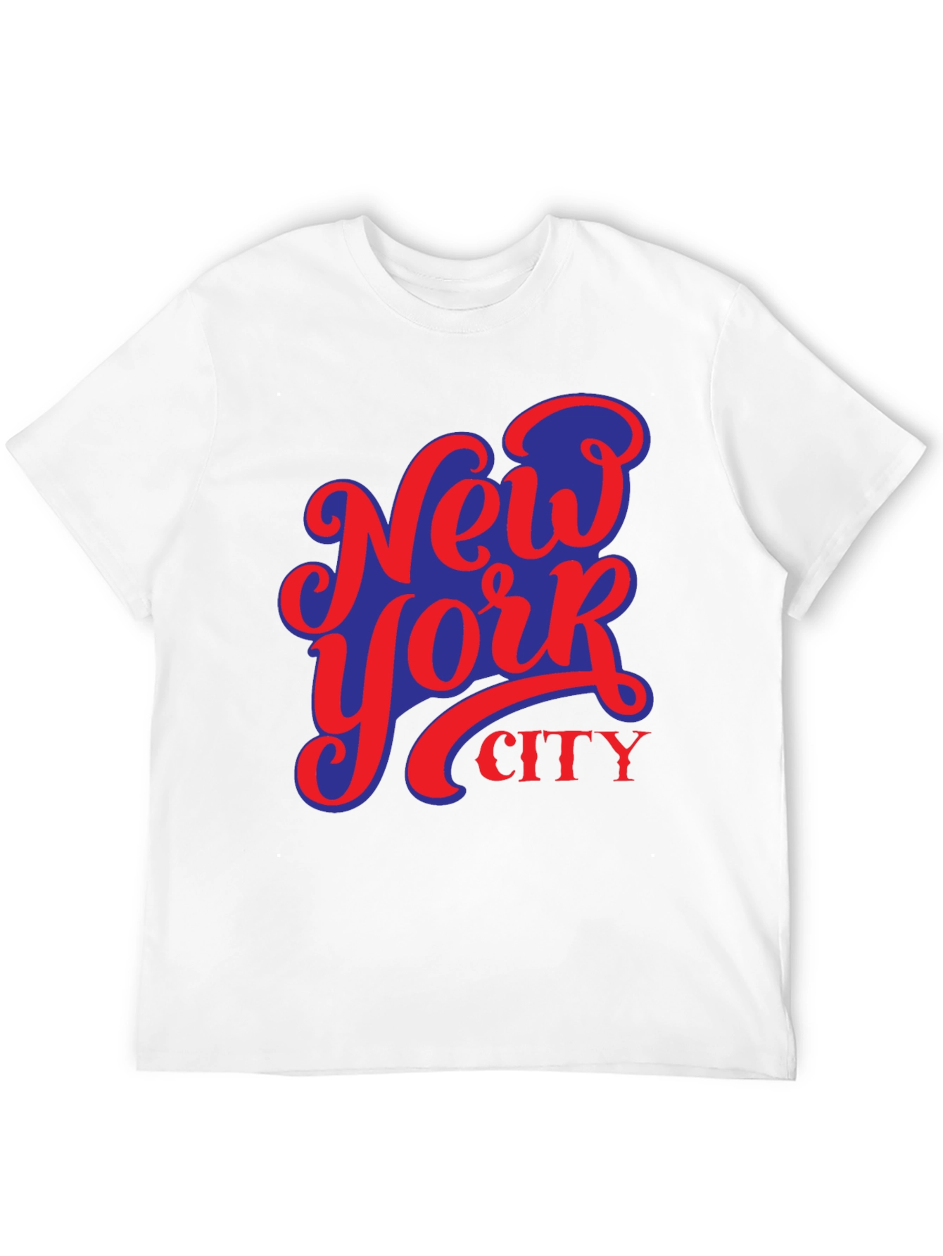 Camiseta Negra Nueva York City Diseño Urbano