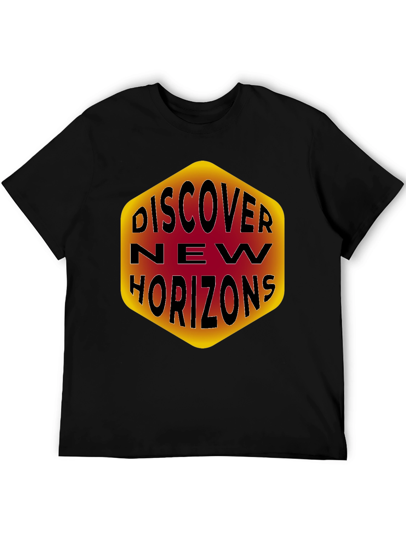 Camiseta Negra Nuevos Horizontes