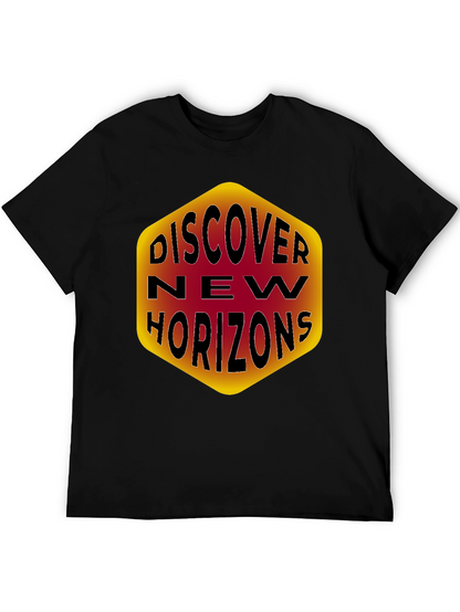 Camiseta Negra Nuevos Horizontes