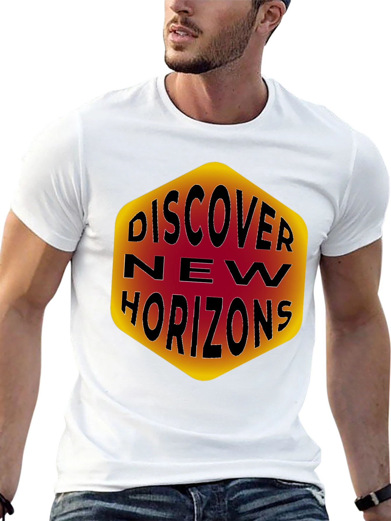 Camiseta Negra Nuevos Horizontes