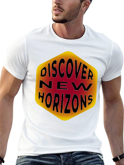 Camiseta Negra Nuevos Horizontes
