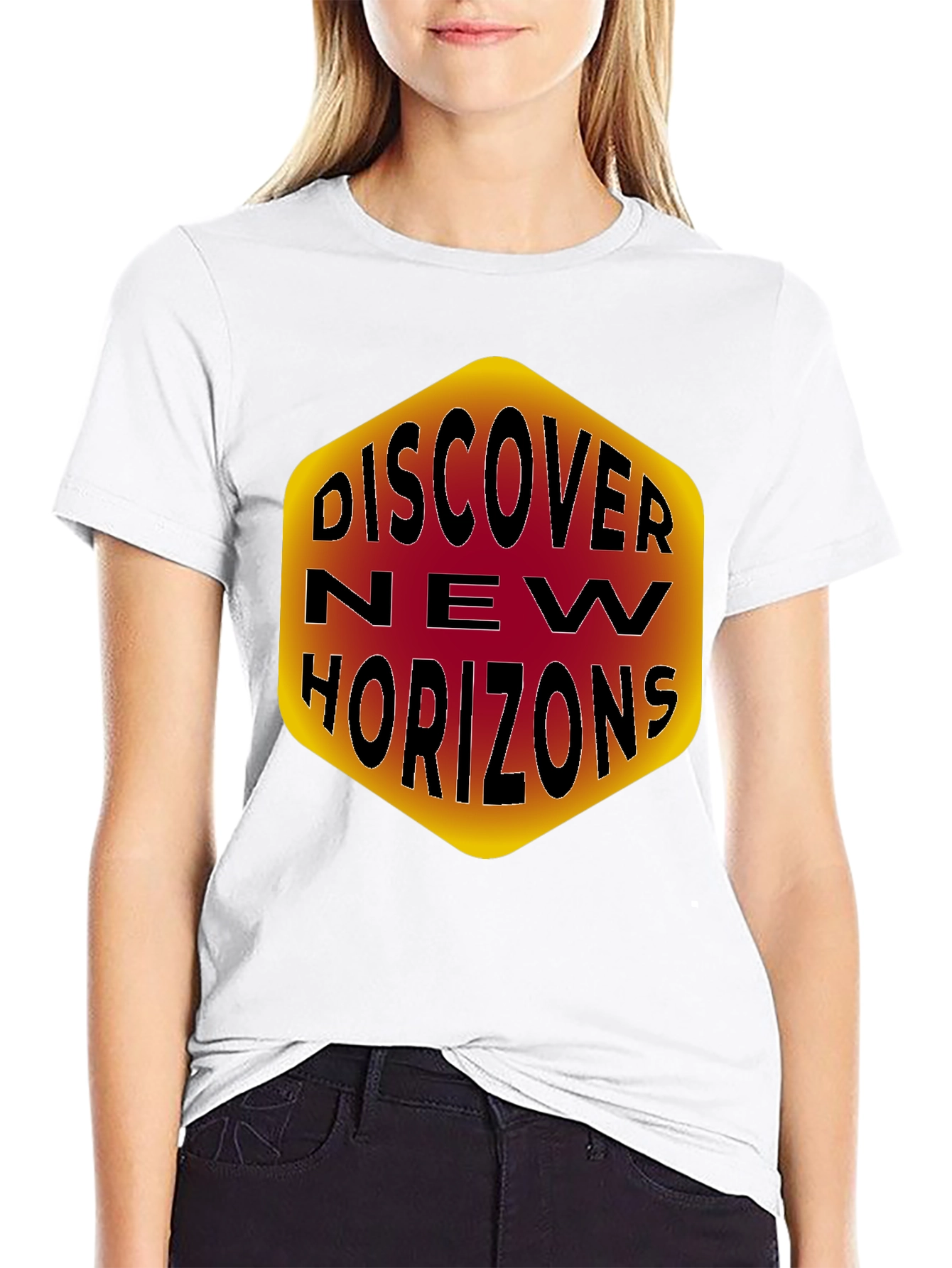 Camiseta Negra Nuevos Horizontes