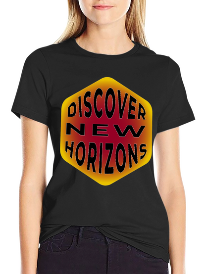 Camiseta Negra Nuevos Horizontes