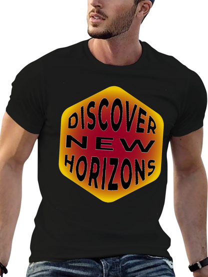 Camiseta Negra Nuevos Horizontes