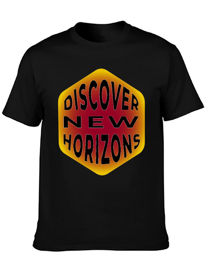 Camiseta Negra Nuevos Horizontes