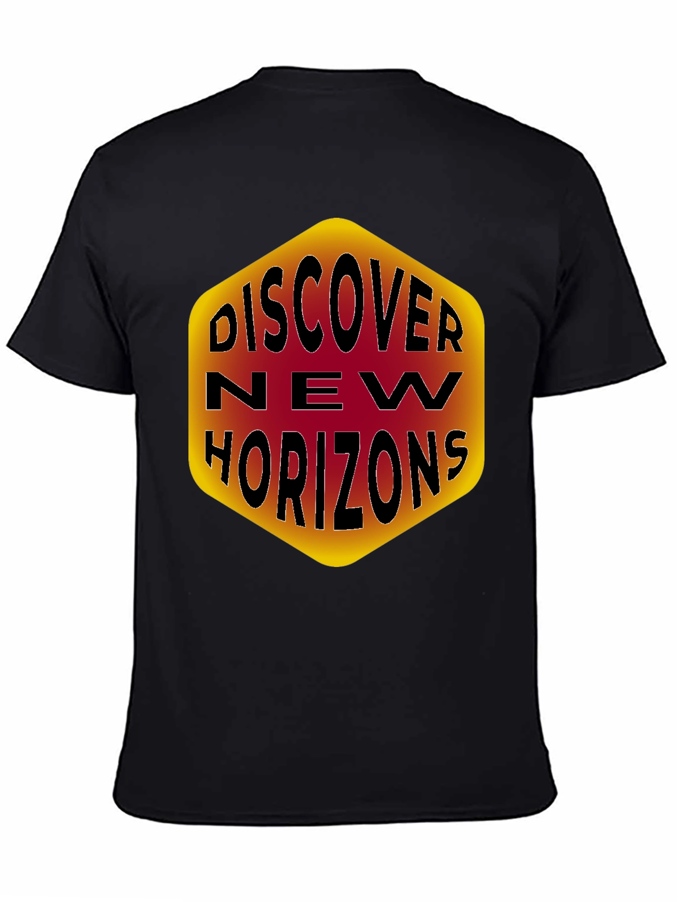 Camiseta Negra Nuevos Horizontes
