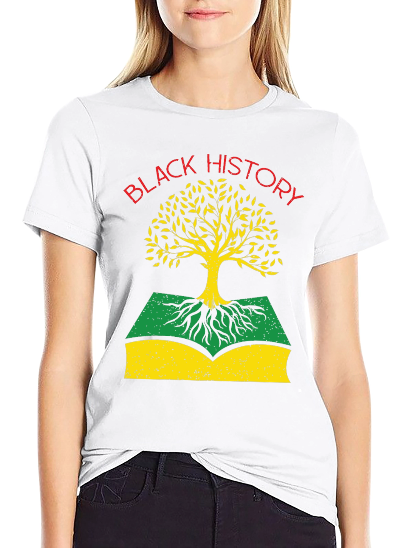 Camiseta Historia Afroamericana Árbol de la Vida