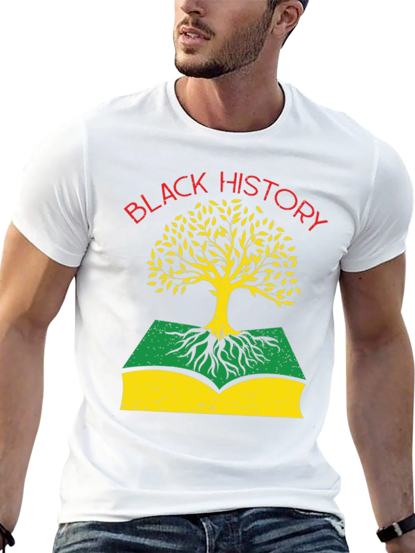 Camiseta Historia Afroamericana Árbol de la Vida