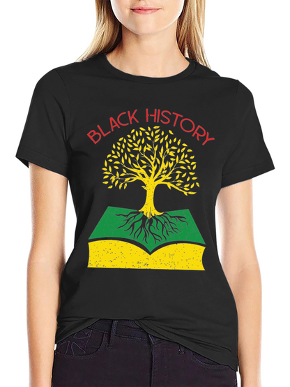 Camiseta Historia Afroamericana Árbol de la Vida
