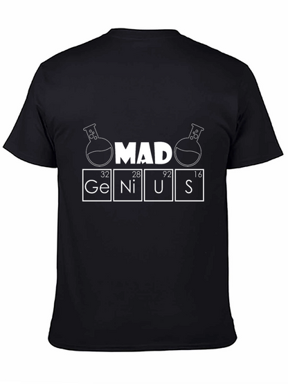 Camiseta Negra Mad Genius