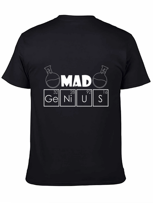Camiseta Negra Mad Genius