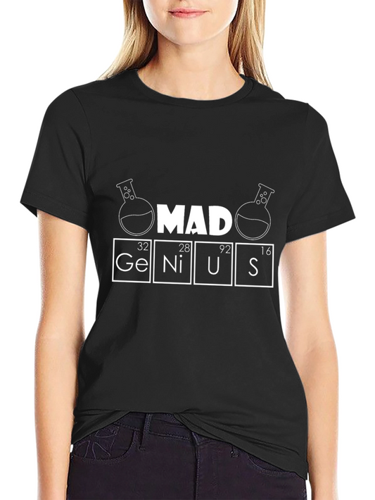 Camiseta Negra Mad Genius