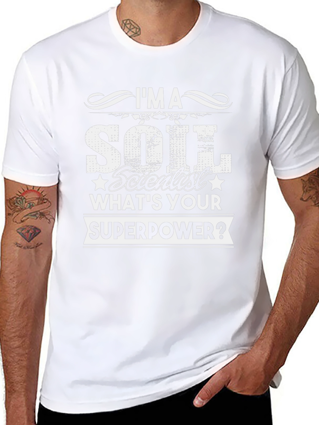 Camiseta Científico del Suelo - ¿Cuál es tu Superpoder?