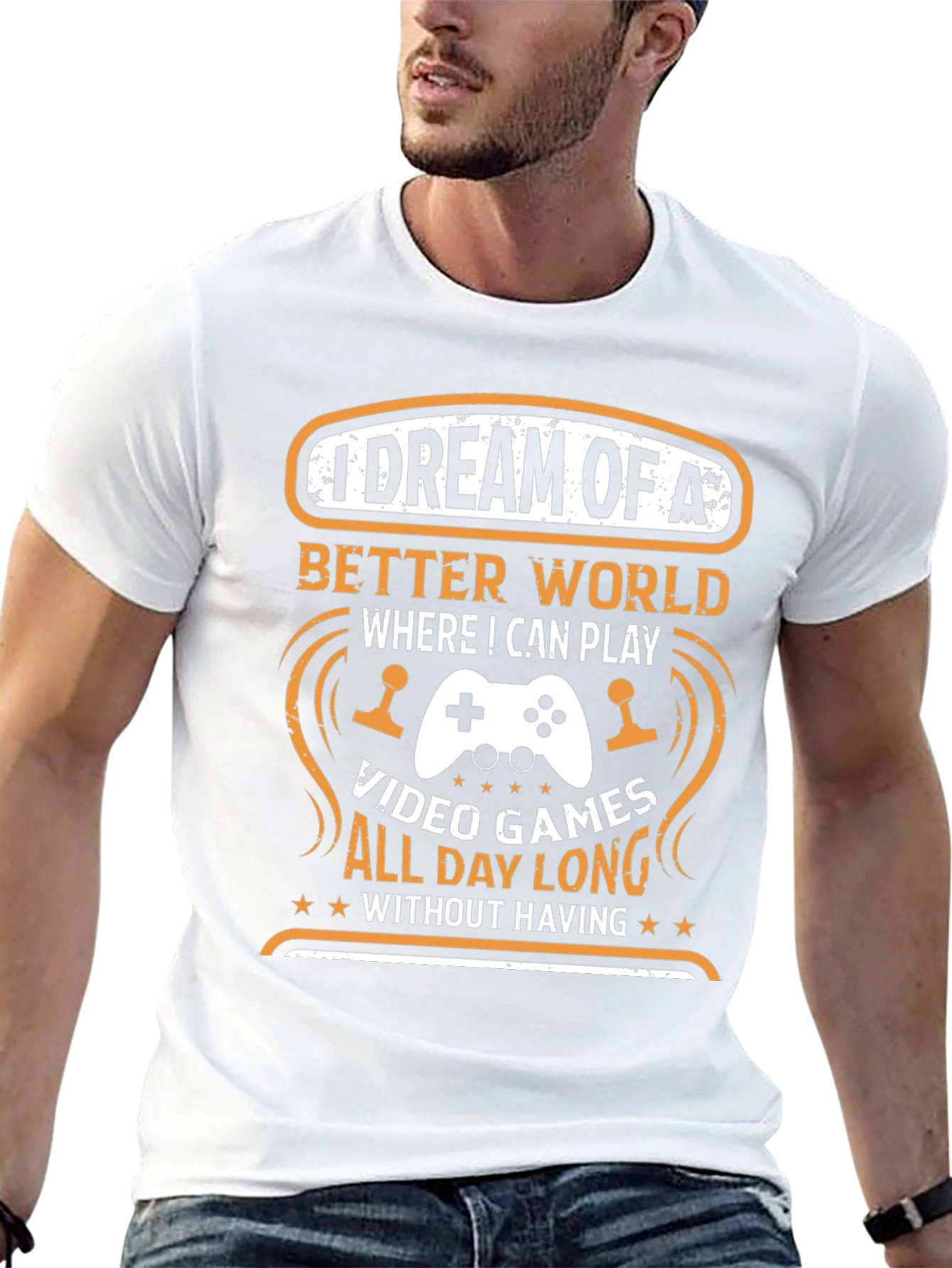 Camiseta Negra: Sueño de Videojuegos