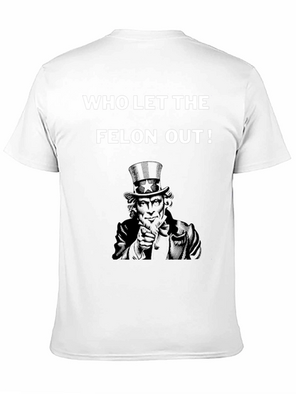 Camiseta Negra ¿Quién Dejó Salir al Delincuente?
