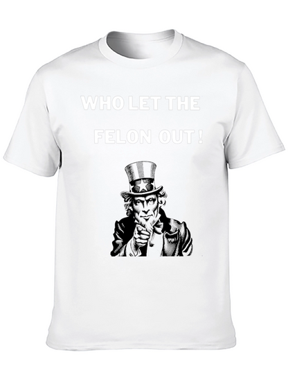 Camiseta Negra ¿Quién Dejó Salir al Delincuente?