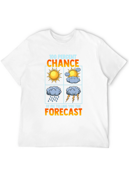 Camiseta Negra con Diseño del Tiempo - 100% Probabilidad